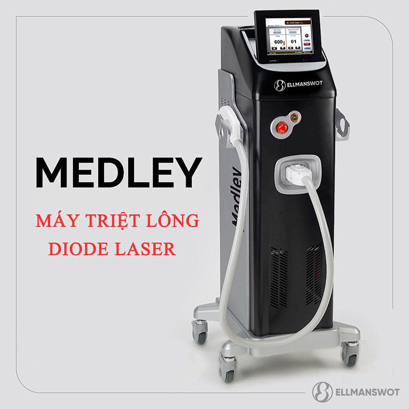 Máy triệt lông Diode Laser - MEDLEY DIODER